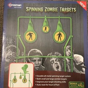 Crosman spinning zombie targets NIB